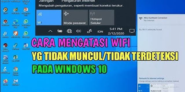 Cara Mengatasi WiFi Tidak Terdeteksi Di Komputer