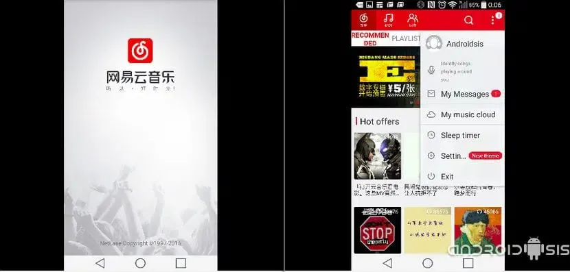 Cómo loguearse en Netease desde el propio Android paso a paso