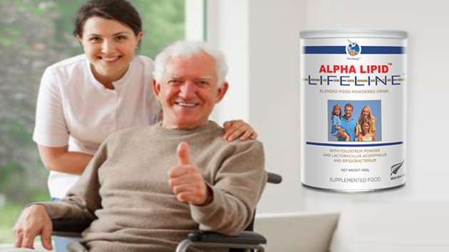 sữa non alpha lipid tốt cho người già