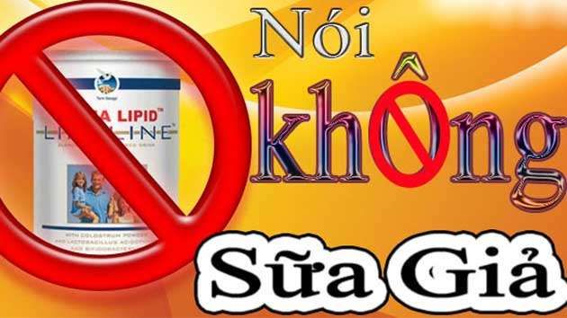 Nói không với sữa giả