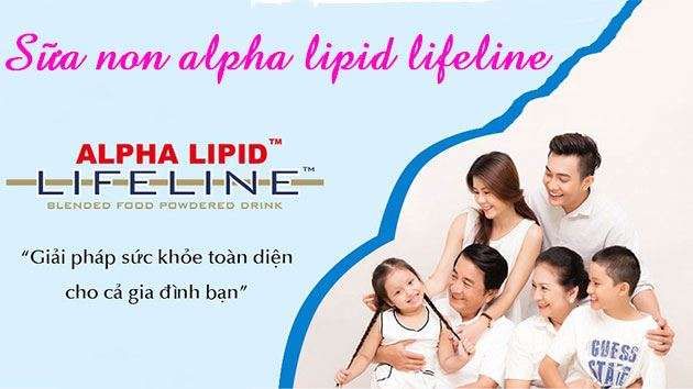 sữa alpha lipid lifeline có tốt không