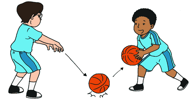 Operan dahulu dipantulkan basket dengan dalam bola terlebih disebut cara teknik 4 Teknik