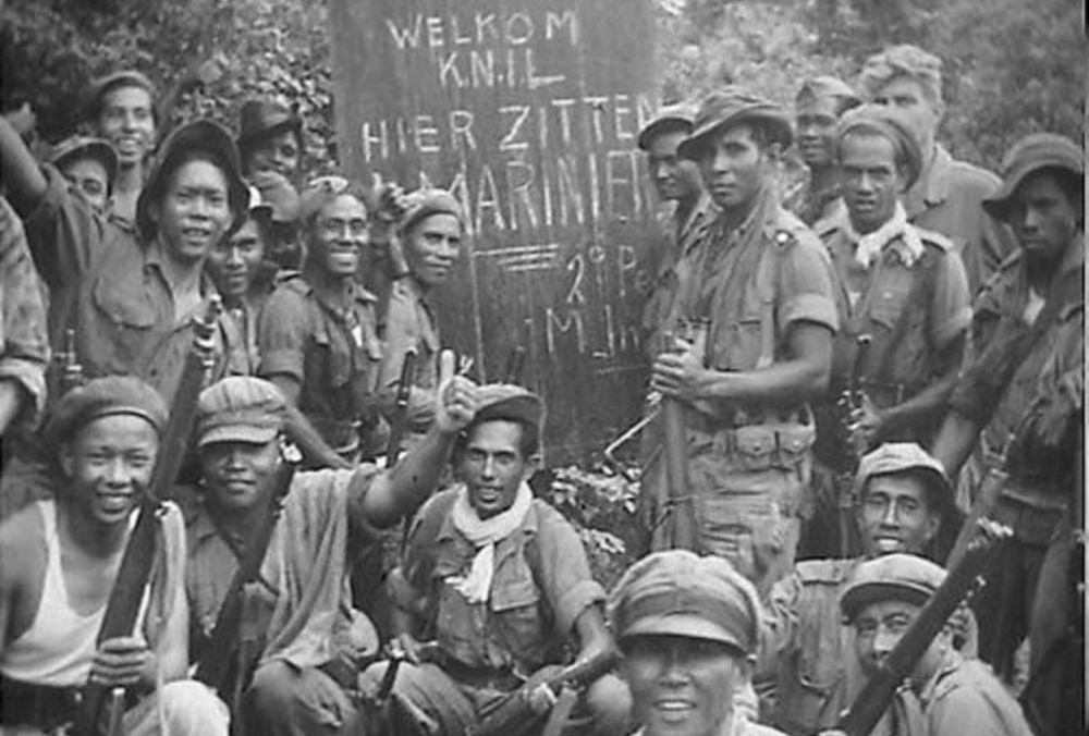 Tentara nica membonceng tentara sekutu ke indonesia dengan alasan