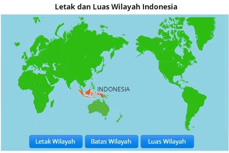 Batas negara indonesia bagian utara selatan barat timur