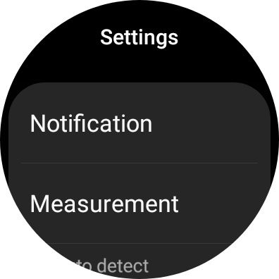 Galaxy Watch 4 Samsung Health Settings