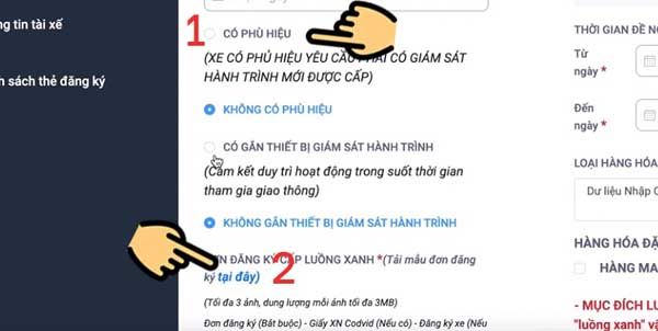 Xe luồng xanh là gì Hướng dẫn đăng ký luồng xanh cho xe