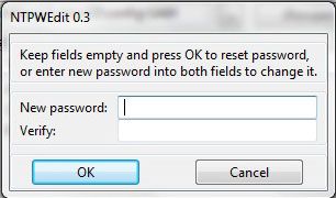 changes password win