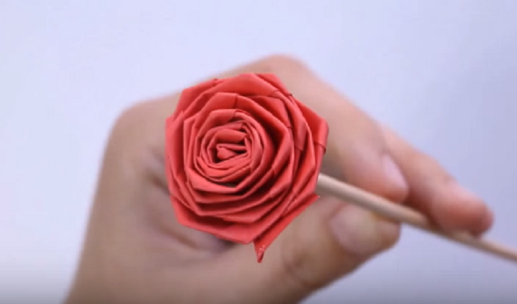 Cách làm cánh hoa hồng