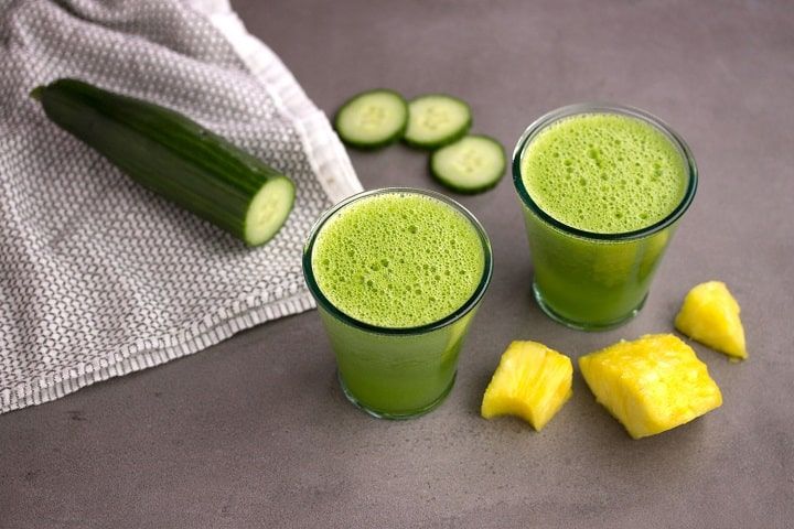 Thêm nhiều chất xơ lành mành hơn nữa qua công thức smoothie cần tây, dưa leo