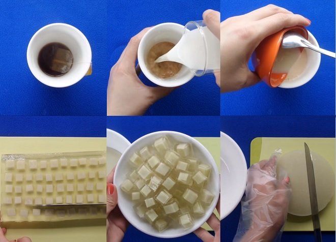 Cách làm thạch rau câu nước ngọt