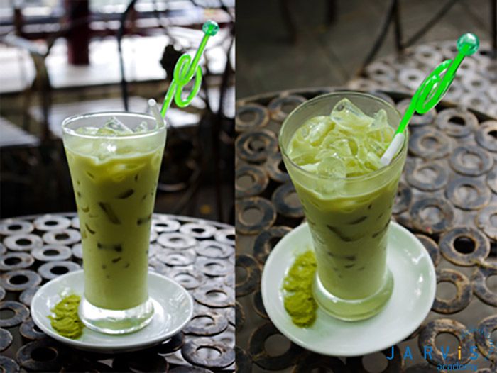 hướng dẫn pha trà sữa matcha