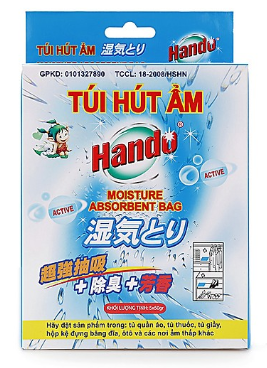 Hộp hút ẩm Hando 5 túi khử mùi hương thơm