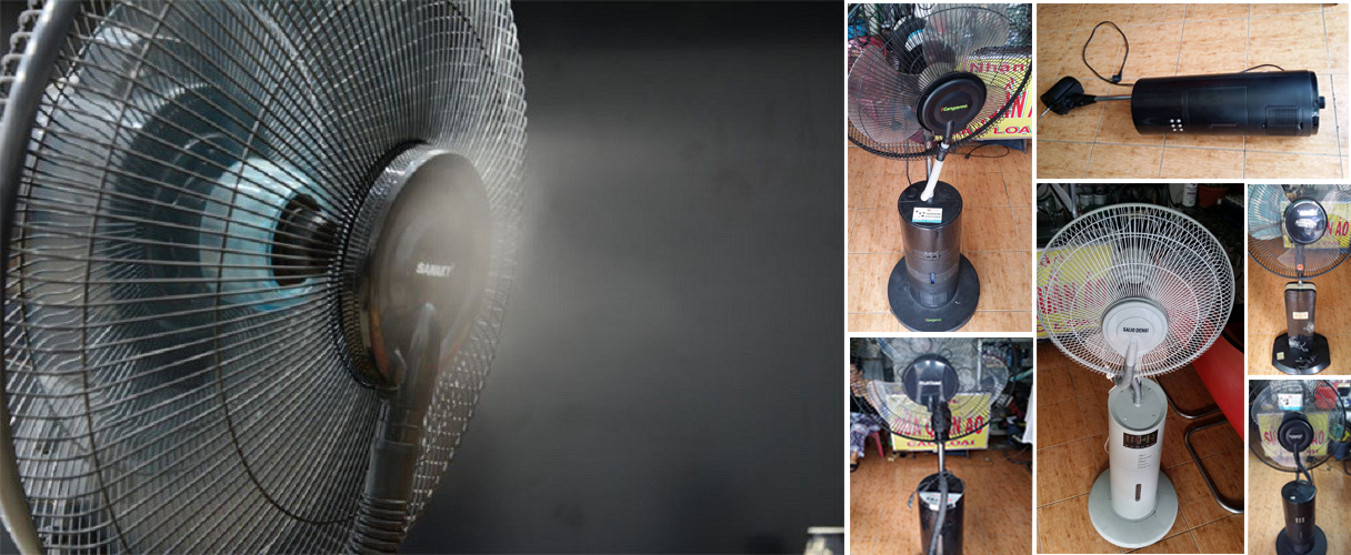 Sửa quạt phun sương/hơi nước tại Tphcm – Điện Cơ Hữu Thịnh – Sửa chữa quạt phung sương có uy tín có bảo hành