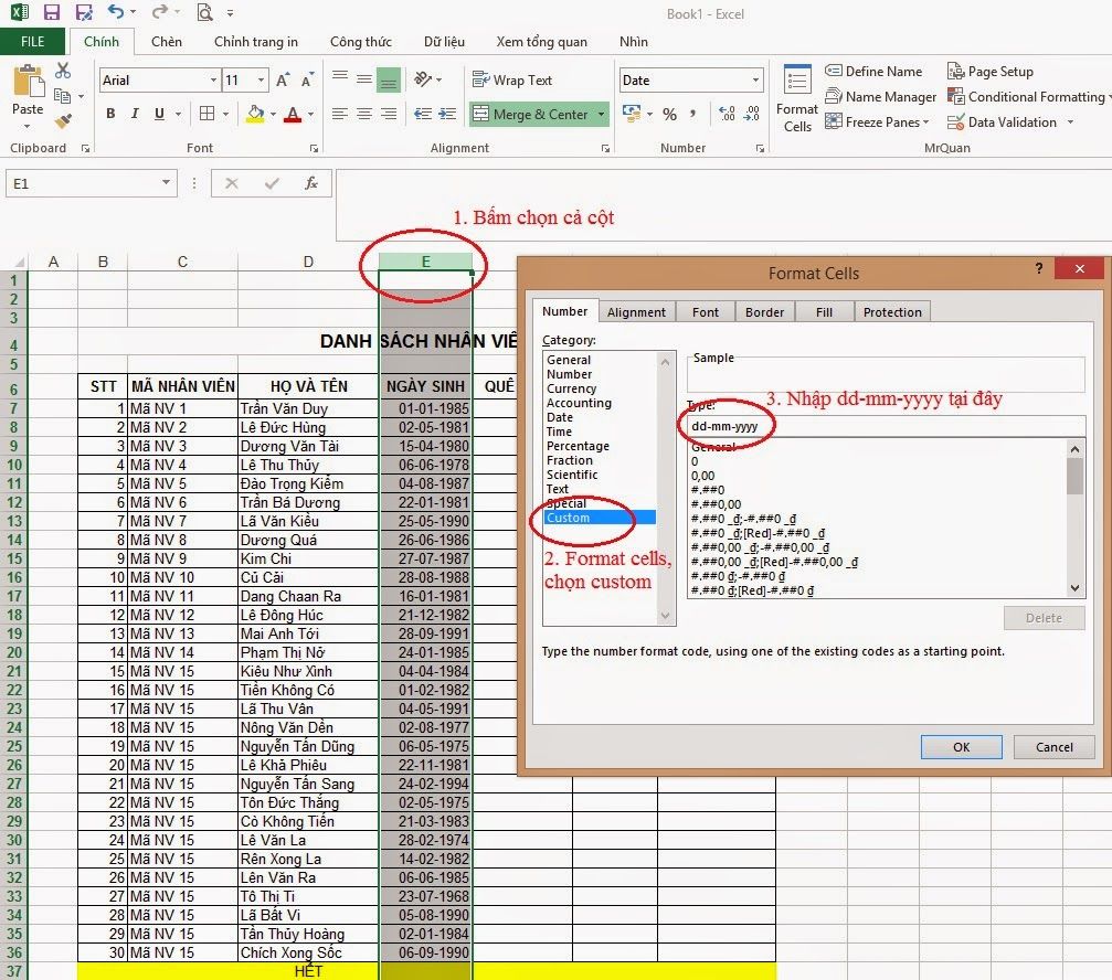 Cách tính bảng chấm công trong excel được thực hiện như thế nào? Hướng dẫn cách tạo bảng chấm công trên Excel chi tiết nhất 30