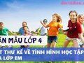 Viết thư kể về tình hình học tập của lớp em