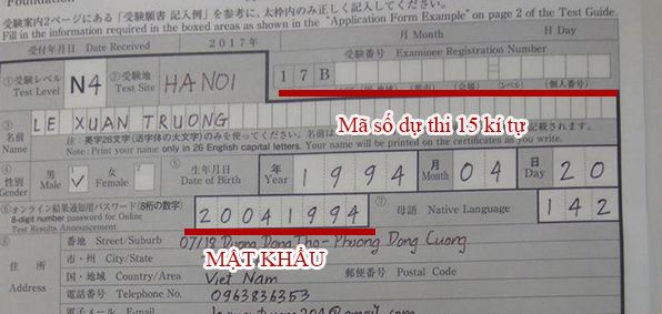 Cách xem điểm thi JLPT qua mạng - Trung tâm tiếng nhật SOFL