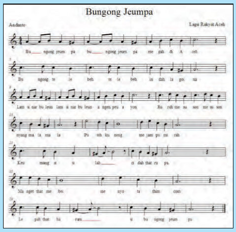 Sebuah dinyanyikan bertempo pada lagu lagu jika tersebut secara maka andante Tempo Musik: