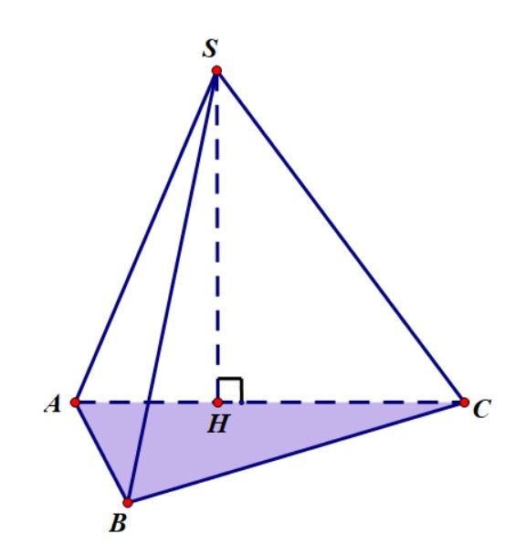 tính thể tích hình chóp có chứa một mặt phẳng vuông góc với đáy