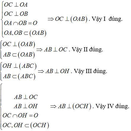 Cách chứng minh đường thẳng vuông góc với mặt phẳng cực hay - Toán lớp 11