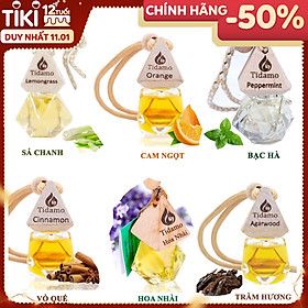 Tinh Dầu Nguyên Chất Treo Xe Hơi, Treo Phòng Gia Đình| Tự Chọn Mùi, Có Kiểm Định Chất Lượng| Tinh Dầu TIDAMO Treo Thơm Phòng, Khử Mùi Xe Hơi, Thư Giản và Đuổi Muỗi