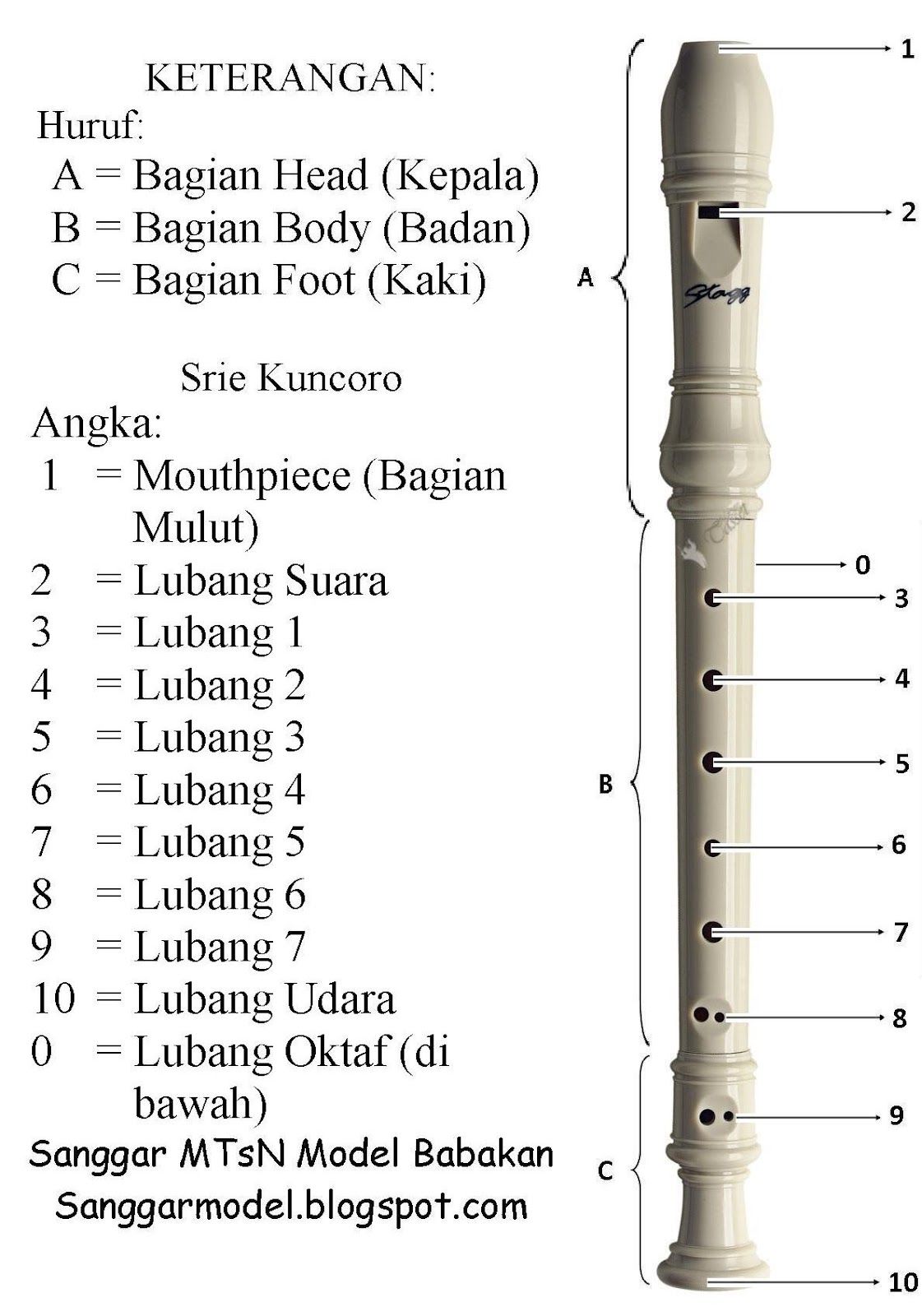 Dalam Teknik Memainkan Alat Musik Recorder Tugas Tangan Kiri Dengan Jari Menutup Lobang Nada