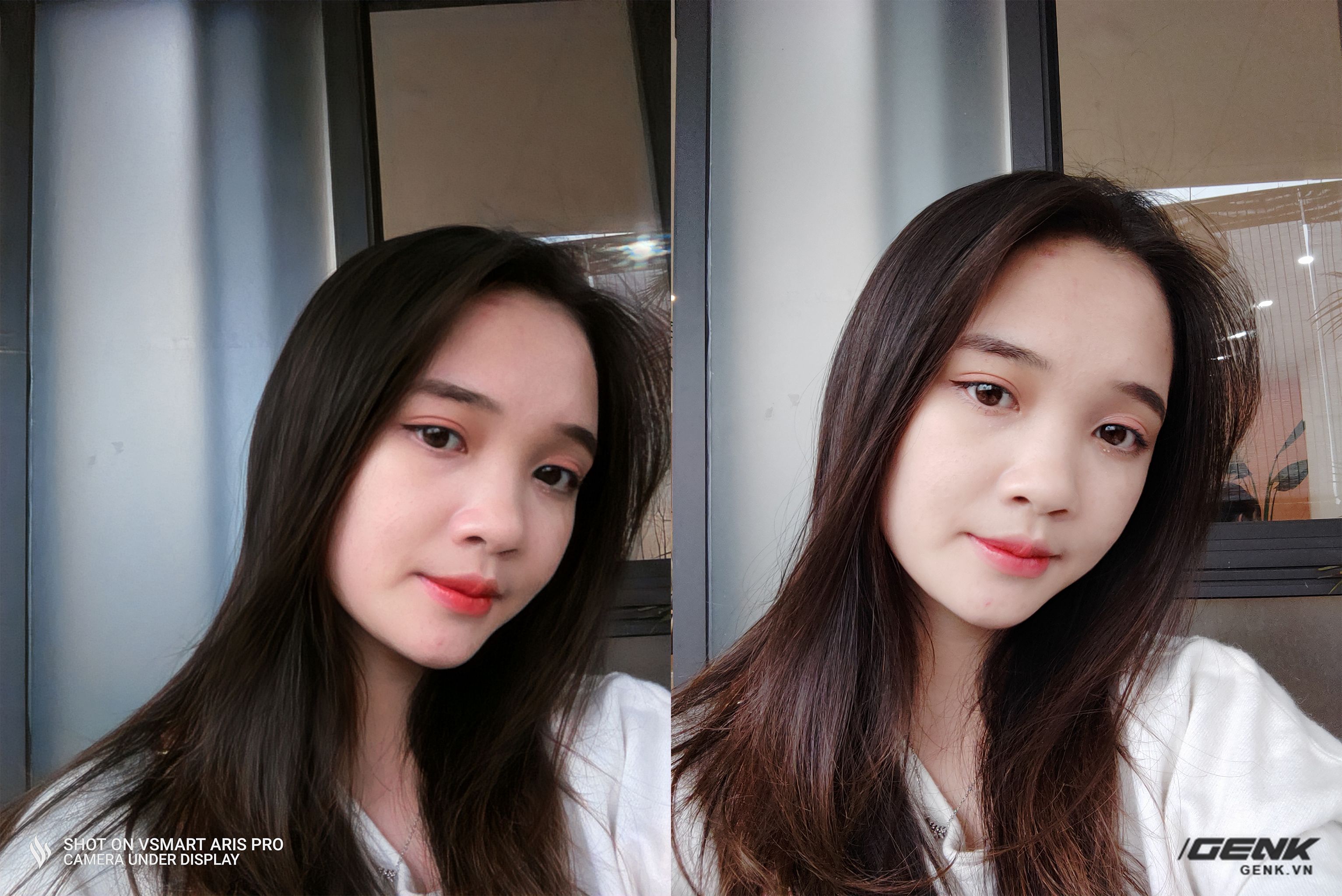 So sánh camera selfie Vsmart Aris Pro và Aris: Phần mềm liệu đủ để bù đắp hạn chế phần cứng? - Ảnh 5.