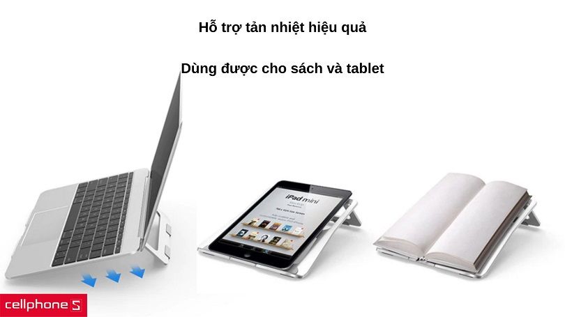 Thiết kế tiện lợi, tản nhiệt hiệu quả