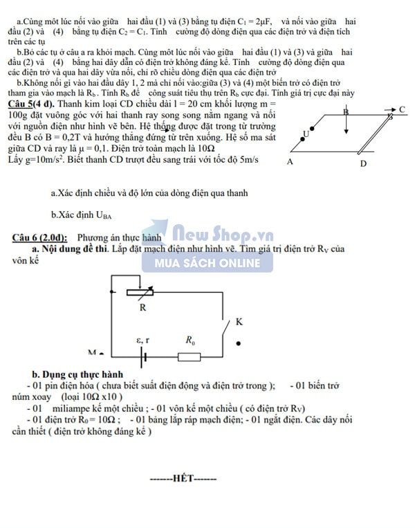 đề thi olympic vật lý lớp 10 sở giáo dục tỉnh quảng nam