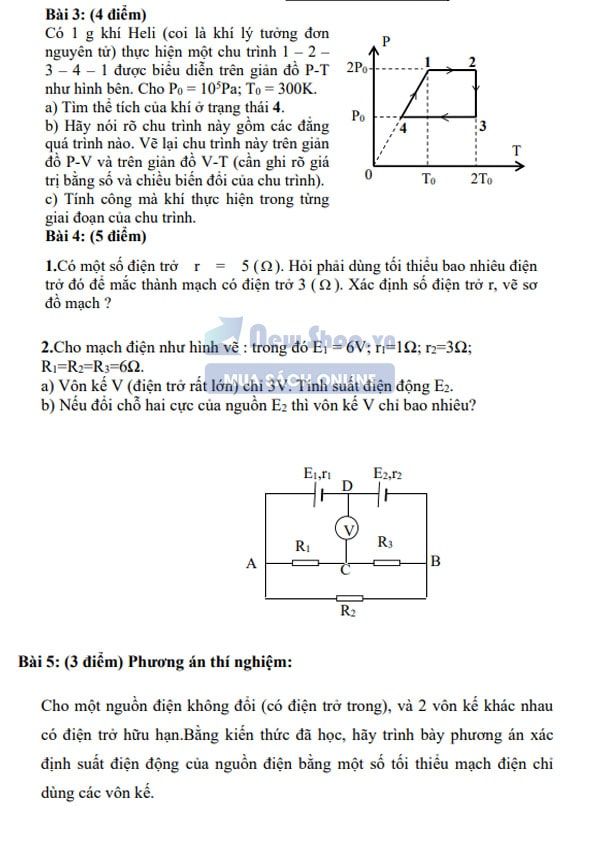 đề thi olympic vật lý 11