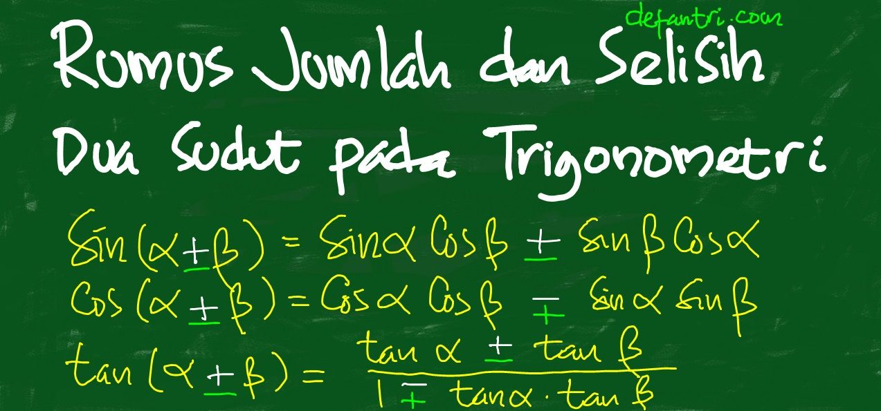 Top 10 Dengan Menggunakan Rumus Trigonometri Jumlah Dan Selisih Dua ...