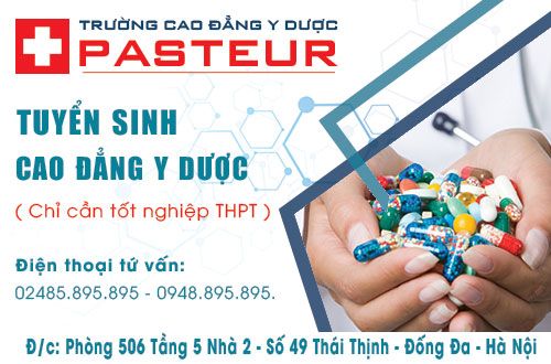 Trường Cao đẳng Y Dược Pasteur thông báo tuyển sinh