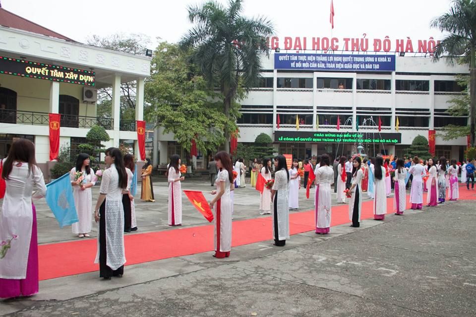 Danh sách trúng tuyển, điểm chuẩn Đại học Thủ đô Hà Nội 2017 1