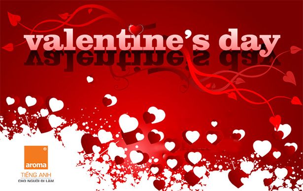 hoc tieng anh online, học tiếng anh online, valentine