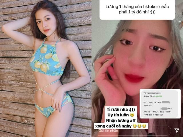 Hot girl khuấy đảo TikTok Việt Nam kiếm 1 tỷ/tháng "dễ như bỡn": Thực hư ra sao? - 1