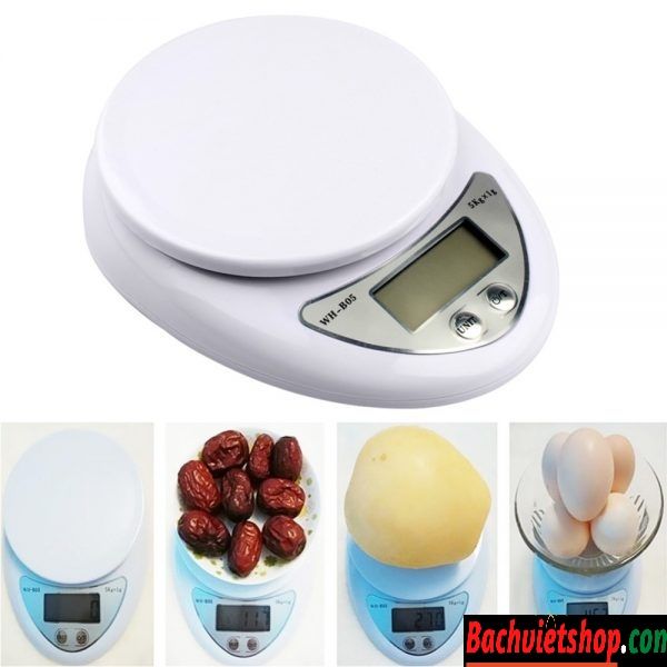 Cân tiểu ly điện tử 5kg/0,1g có kích thước đĩa cân tô