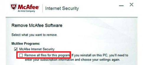Cách gỡ bỏ phần mềm diệt virus Mcafee hoàn toàn 
