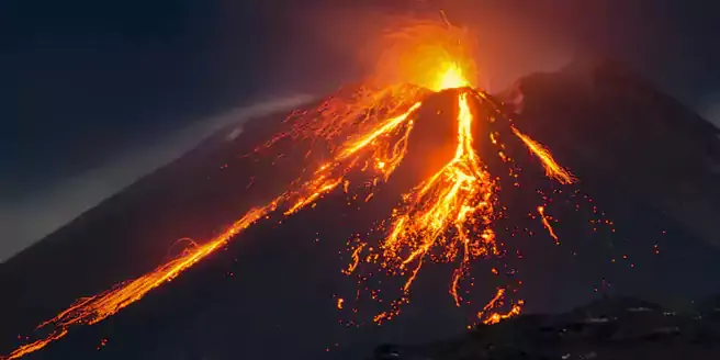 Sebutkan tipe gunung api berdasarkan keaktifannya