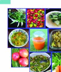 Bagian vegetatif dari tumbuhan yang dapat dimakan baik secara segar maupun melalui pengolahan dengan cara dimasak adalah