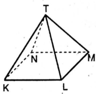 Внимательно рассмотрите изображение чем является фигура klmn для пирамиды