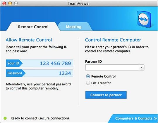 rdp for mac - teamviewer for mac