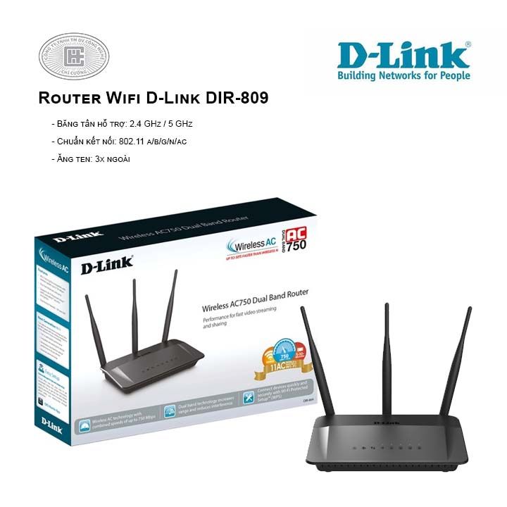 Router Wifi D-Link DIR-809