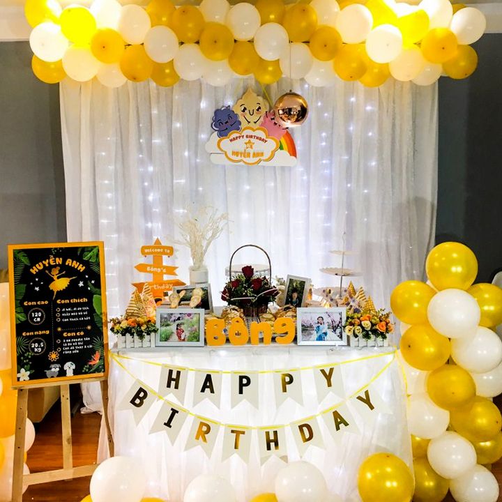 10 cách tự trang trí tiệc sinh nhật cho bé gái tại nhà đơn giản mà đẹp 2022