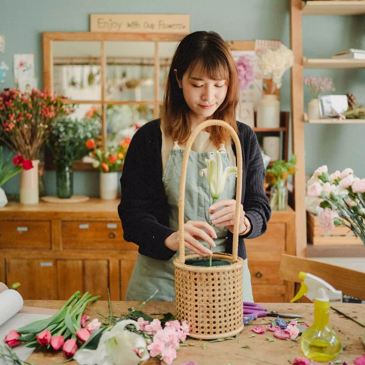 top 10 shop bán phụ kiện cắm hoa các loại giá sỉ siêu rẻ uy tín ở tphcm