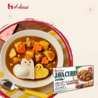 JAVA CURRY 200g – viên xốt cà ri Nhật Bản curry roux