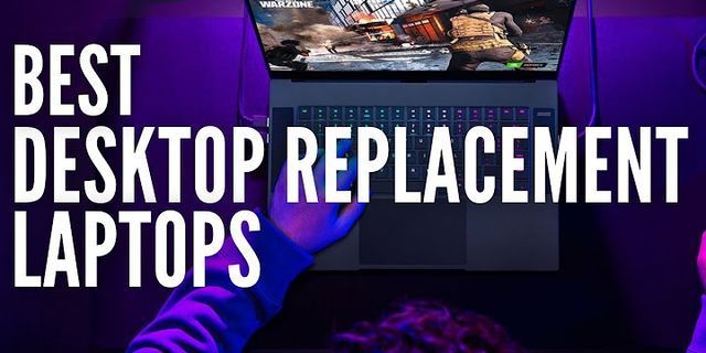 17-inch desktop replacement laptop