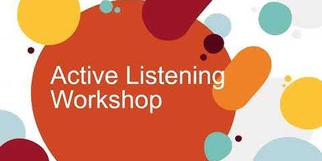 Active listening template