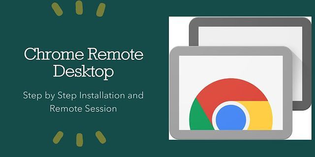 Add device to Chrome Remote Desktop
