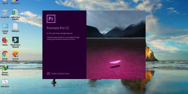 Adobe Premiere Pro on HP laptop