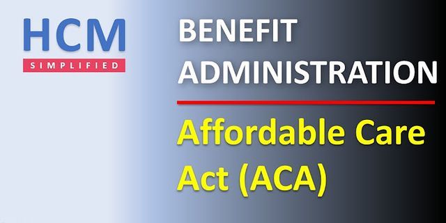 Affordable Care Act là gì
