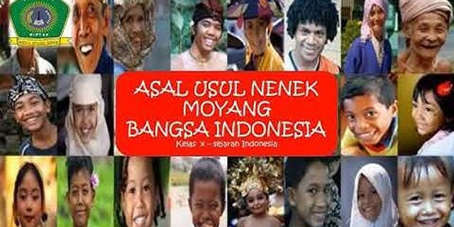 Ahli yang mengatakan bahwa nenek moyang bangsa Indonesia berasal dari Indonesia sendiri adalah